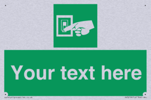 Custom Light Switch Sign